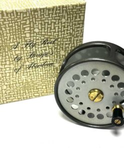 Sharpes Aberdeen The Gordon 3.5″ W Vintage Fly Reel Mint With Box