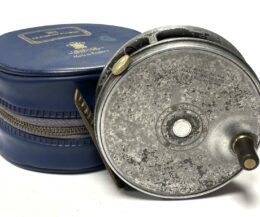 Hardy Perfect 3 3/8″ Trout Fly Reel With Reel Case