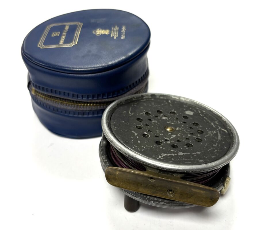 Hardy Perfect 3 3/8″ Trout Fly Reel With Reel Case