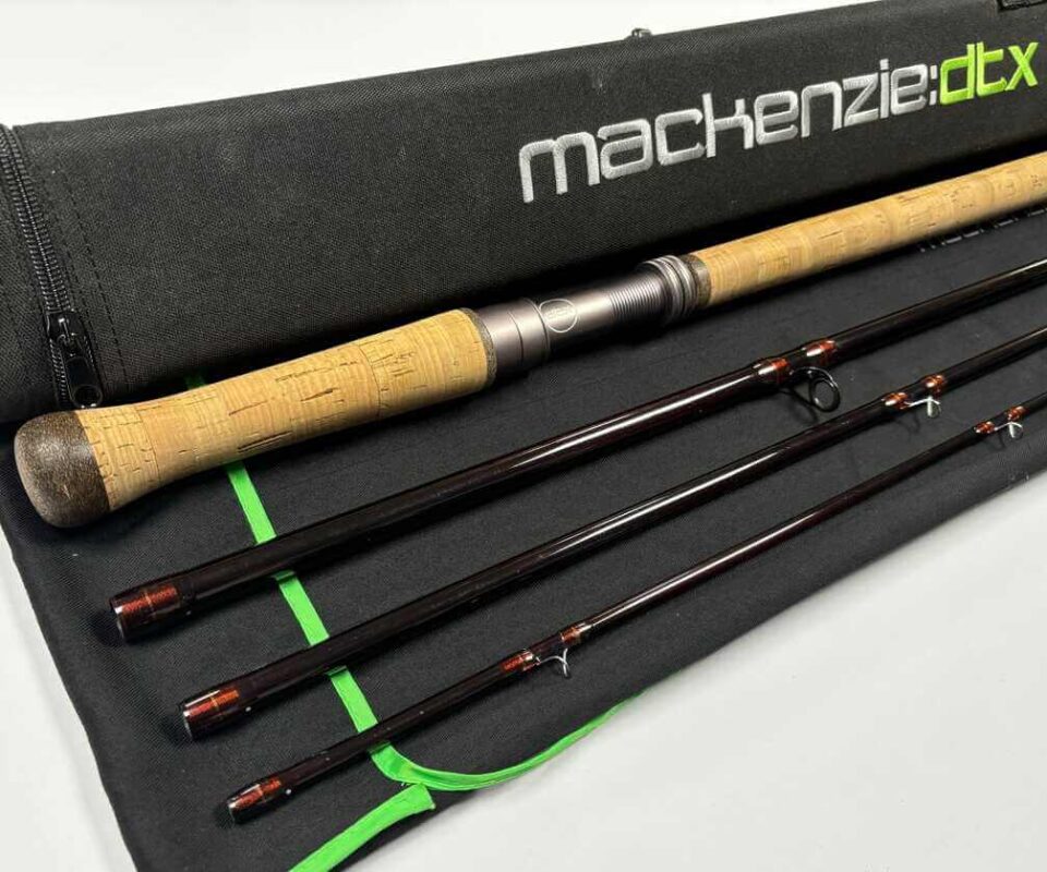 Scott Mackenzie DTX 15′ Line #10 Salmon Fly Rod And Case Fine Condition