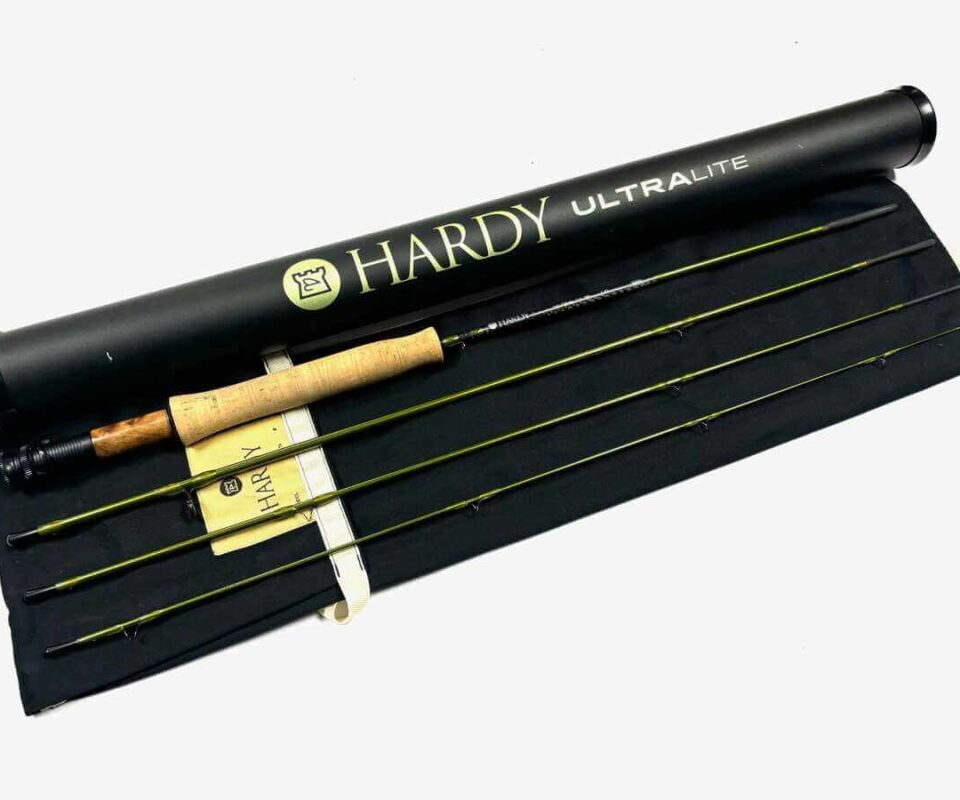 Hardy Ultralite SR Sintrix NSX 7' Line #3 Trout Fly Rod With Bag & Case MINT
