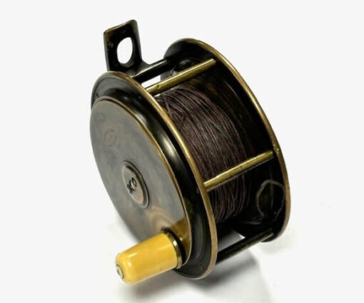 Alternative view of Macleay Inverness 4" Brass Hercules Vintage Fishing Reel
