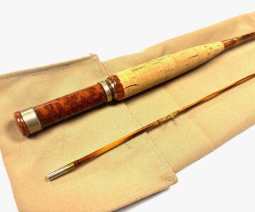 Alternative view of Rolf Baginski 3' 7" Bamboo Trout Fly Rod 2.2oz Two Piece Exceptionally Rare