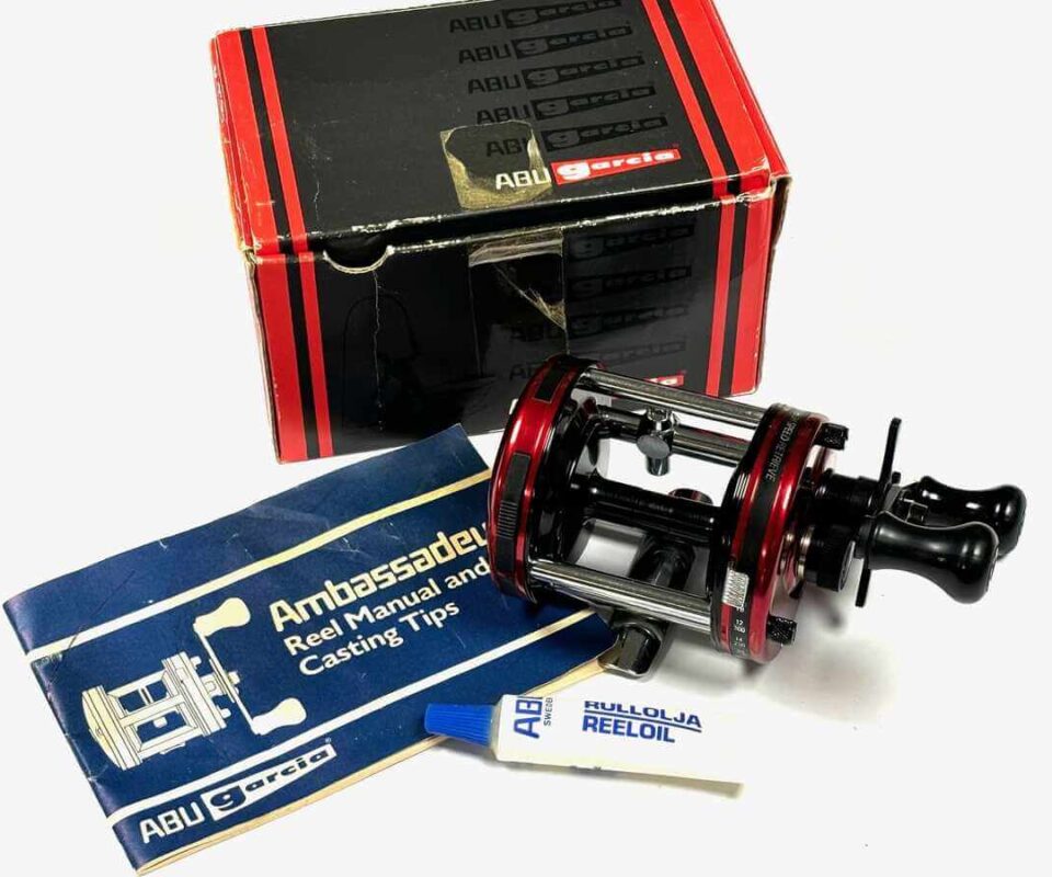Abu Garcia Ambassadeur 6000 Multiplier Reel With Instructions