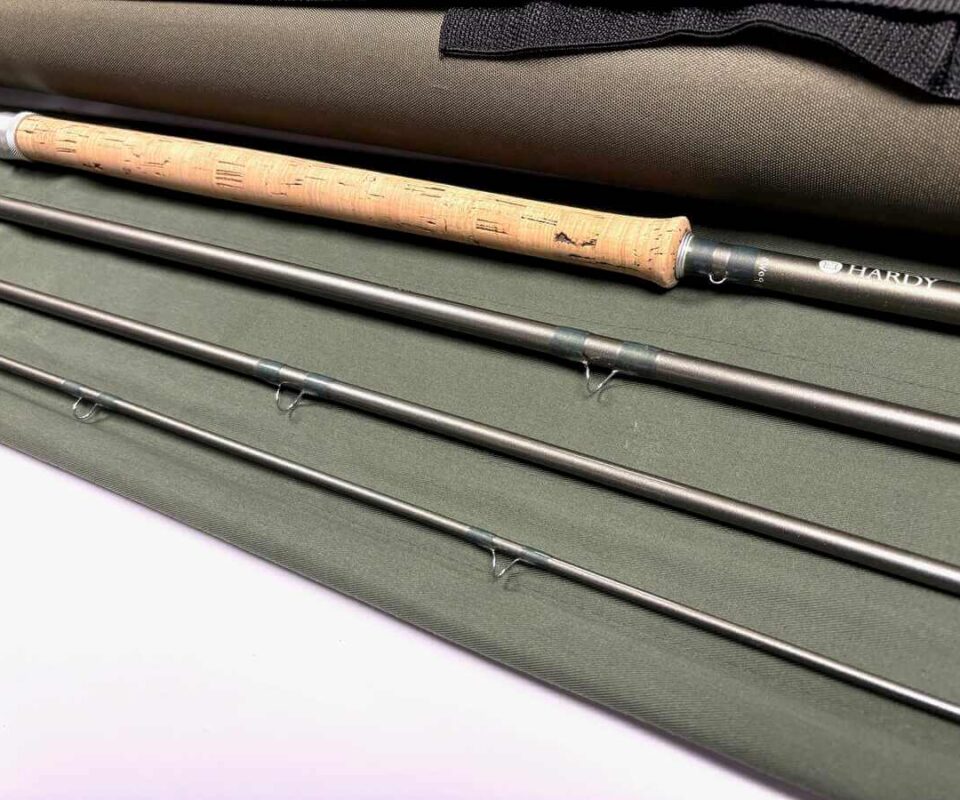 Hardy Swift Mk II 16' Salmon Fly Rod Line 11 With Bag & Tube Superb