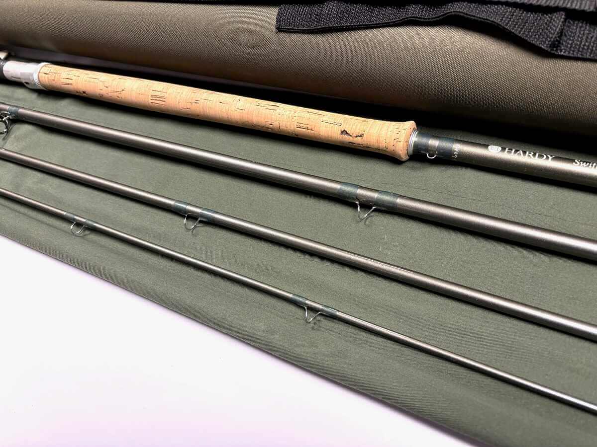 Hardy Swift Mk II 16' Salmon Fly Rod Line 11 With Bag & Tube Superb