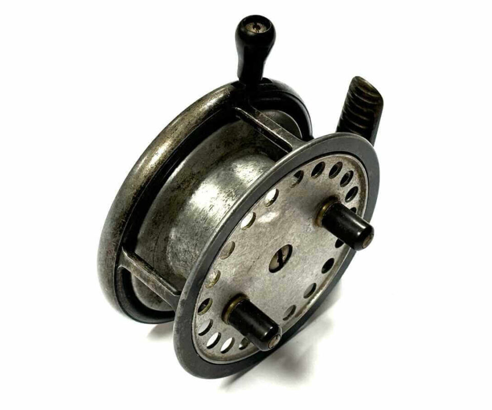 Alternative view of Hardy Decantelle 4″ Vintage Baitcasting Reel
