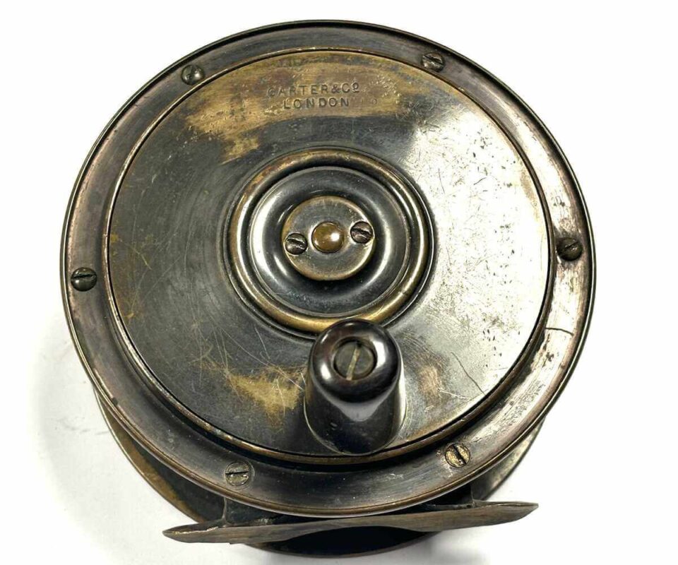 Alternative view of Carter & Co LONDON Vintage Brass 4.5" Fishing Reel