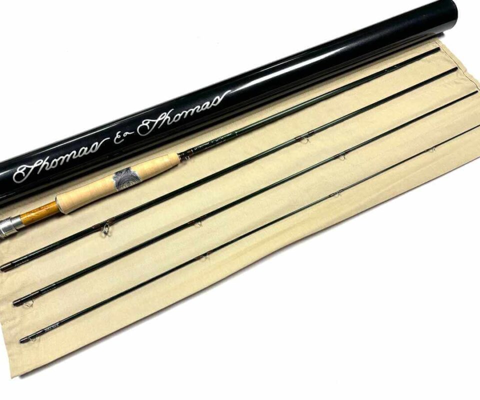 Thomas and Thomas AEROS 9' Trout Fly Rod Line #4 With Bag & Tube MINT
