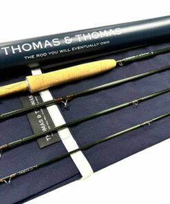 Thomas and Thomas AEROS 9′ Trout / Salt Water Fly Rod Line #5 With Bag & Tube Superb