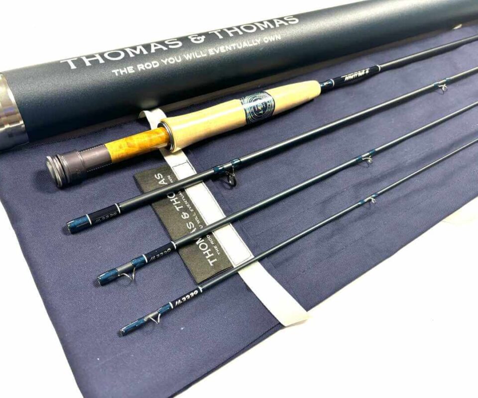 Alternative view of Thomas and Thomas AVANTT 8' 6" Trout / Salt Water Fly Rod Line #4 With Bag & Tube MINT UNUSED