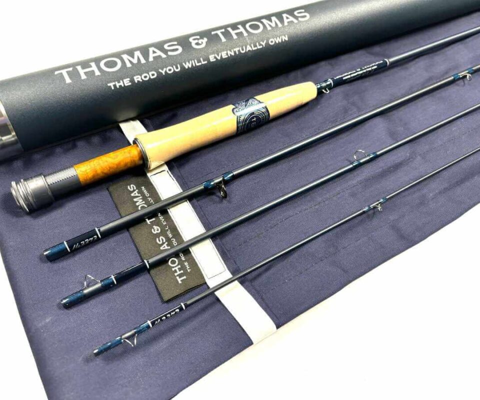 Alternative view of Thomas and Thomas AVANTT 8' 6" Trout / Salt Water Fly Rod Line #4 With Bag & Tube MINT NEW