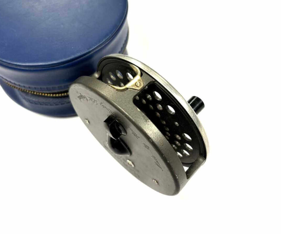   Hardy Marquis #8/9 fly reel, 2 spare spools & padded case