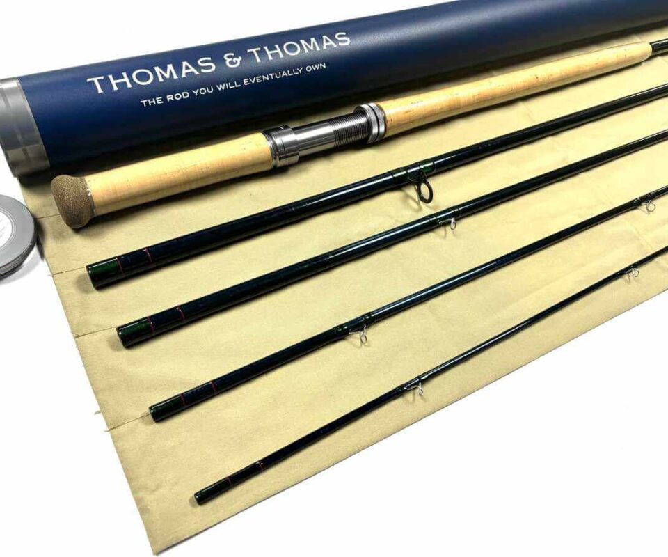   Thomas and Thomas DH 14′ Salmon Spey Fly Rod 5 Piece Line #9 With Bag & Tube