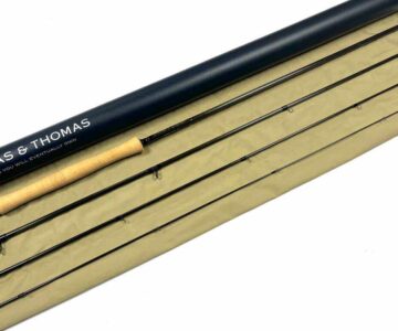  Thomas and Thomas ATS 11′ Trout Salt Water Fly Rod Line #4 With Bag & Tube Excellent