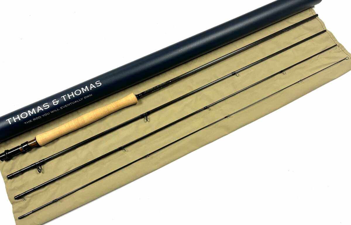   Thomas and Thomas ATS 11′ Trout Salt Water Fly Rod Line #4 With Bag & Tube Excellent
