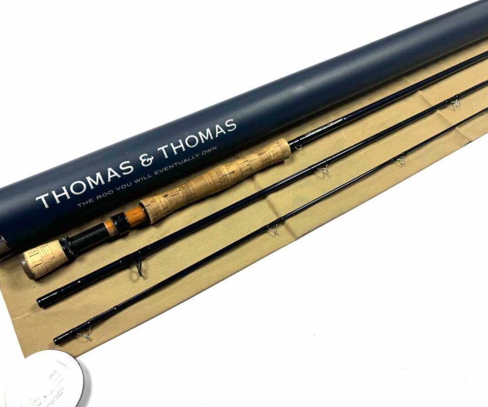   Thomas and Thomas HS HORIZON 10′ Trout Salt Water Fly Rod Line #7 With Bag & Tube