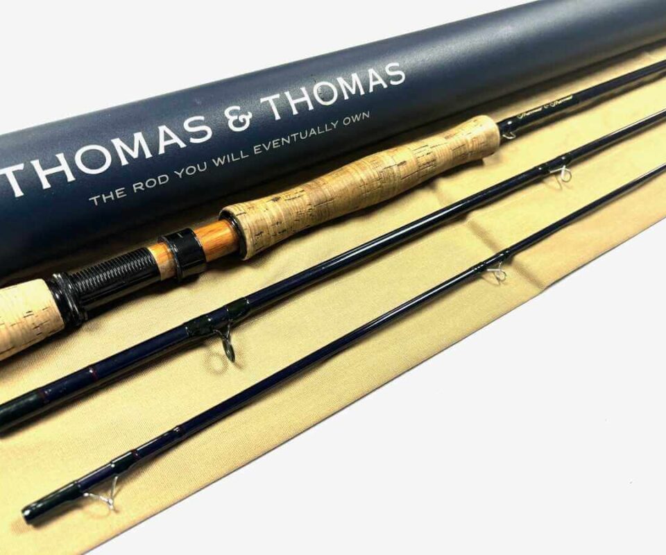   Thomas and Thomas HS HORIZON 10′ Trout Salt Water Fly Rod Line #7 With Bag & Tube