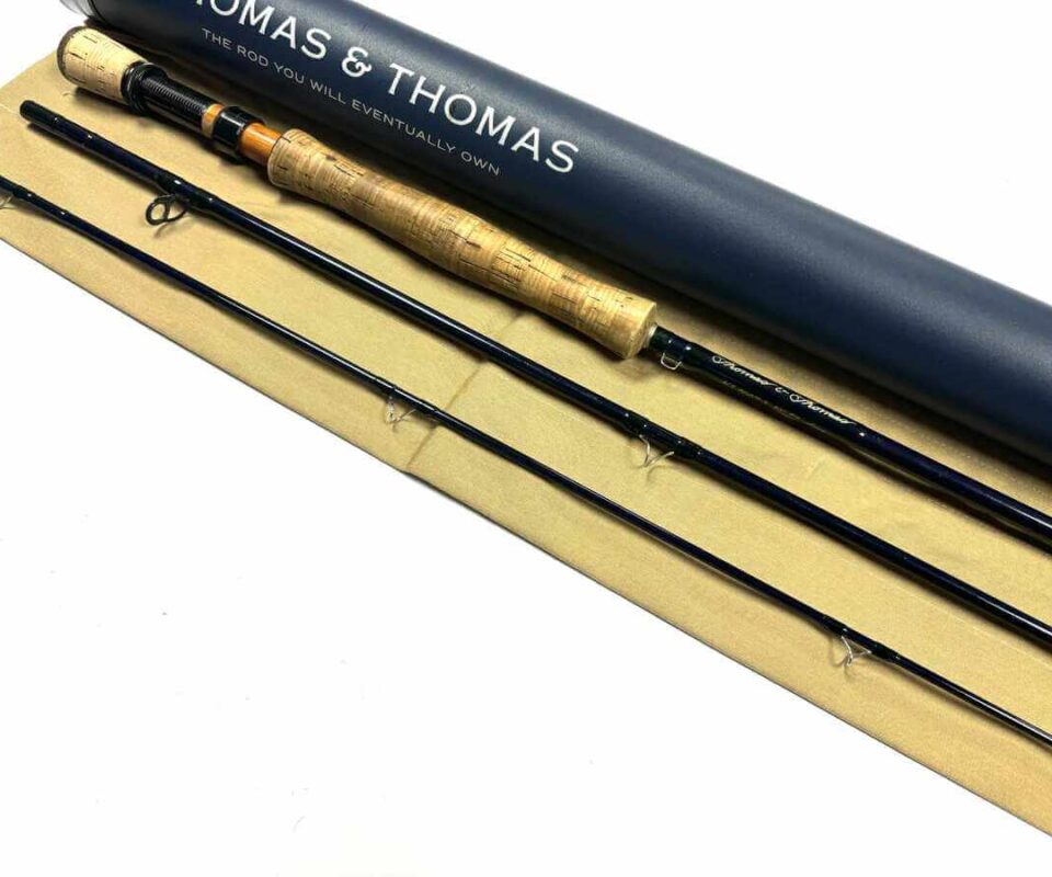   Thomas and Thomas HS HORIZON 10′ Trout Salt Water Fly Rod Line #7 With Bag & Tube