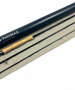   Thomas and Thomas VE 9′ 6″ Trout / Pike / Salt Water Fly Rod Line #8 With Bag & Tube MINT