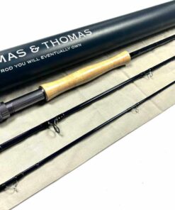   Thomas and Thomas VE 9′ 6″ Trout / Pike / Salt Water Fly Rod Line #8 With Bag & Tube MINT