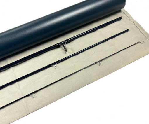   Thomas and Thomas VE 9′ 6″ Trout / Pike / Salt Water Fly Rod Line #8 With Bag & Tube MINT