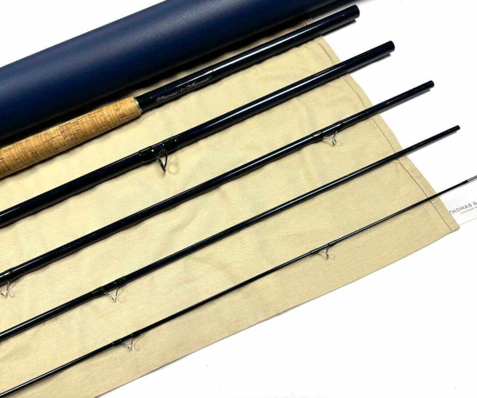   Thomas and Thomas DH 15′ Salmon Spey Fly Rod 5 Piece Line #10 With Bag & Tube