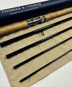   Thomas and Thomas DH 15′ Salmon Spey Fly Rod 5 Piece Line #10 With Bag & Tube Fine