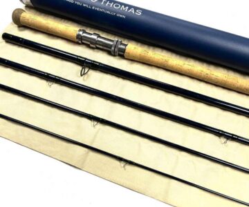   Thomas and Thomas DH 15′ Salmon Spey Fly Rod 5 Piece Line #10 With Bag & Tube Fine