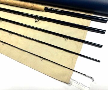   Thomas and Thomas DH 15′ Salmon Spey Fly Rod 5 Piece Line #10 With Bag & Tube Fine
