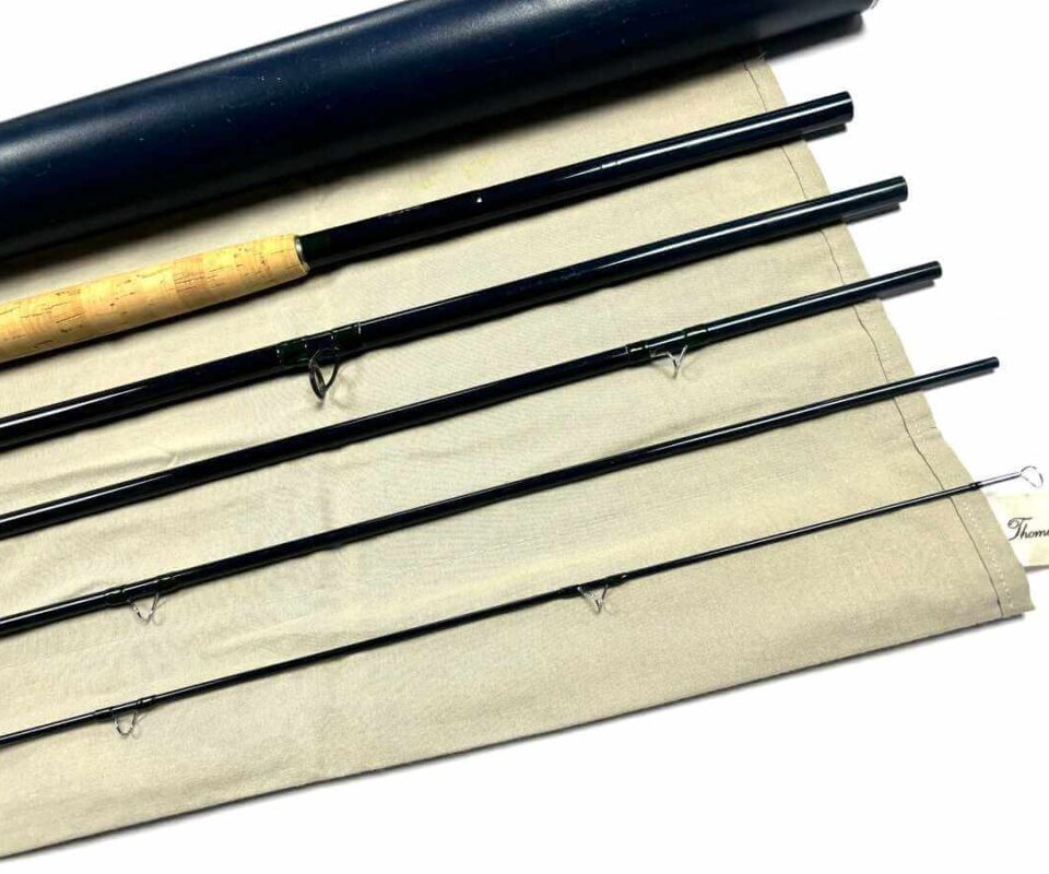   Thomas and Thomas DH 15′ Salmon Spey Fly Rod 5 Piece Line #10 With Bag & Tube