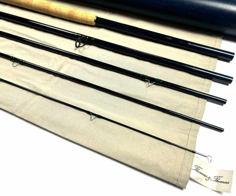   Thomas and Thomas DH 15′ Salmon Spey Fly Rod 5 Piece Line #10 With Bag & Tube