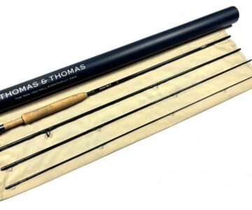   Thomas and Thomas SPIRE 9′ Trout / Salt Water Fly Rod Line #6 With Bag & Tube