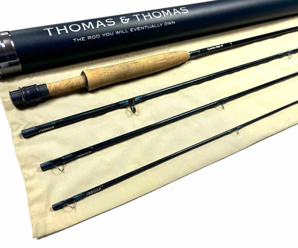   Thomas and Thomas SPIRE 9′ Trout / Salt Water Fly Rod Line #6 With Bag & Tube