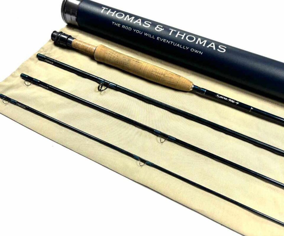   Thomas and Thomas SPIRE 9′ Trout / Salt Water Fly Rod Line #6 With Bag & Tube