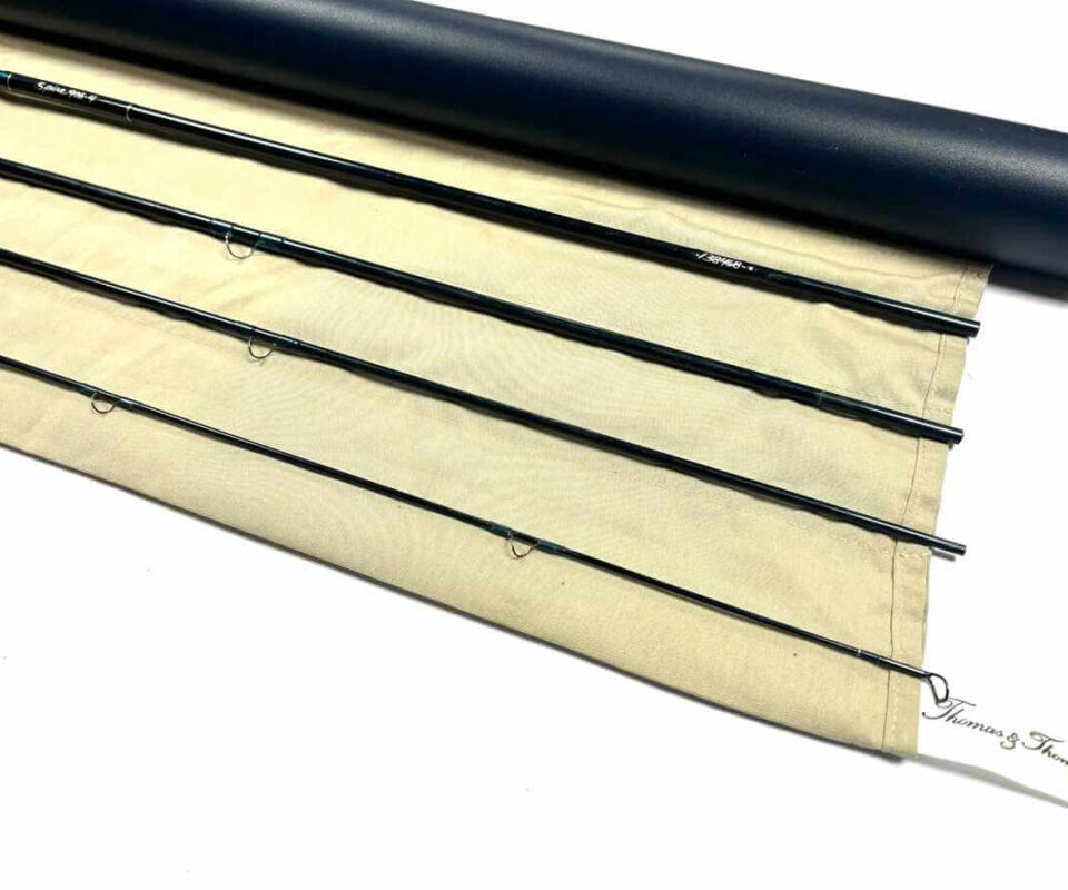   Thomas and Thomas SPIRE 9′ Trout / Salt Water Fly Rod Line #6 With Bag & Tube