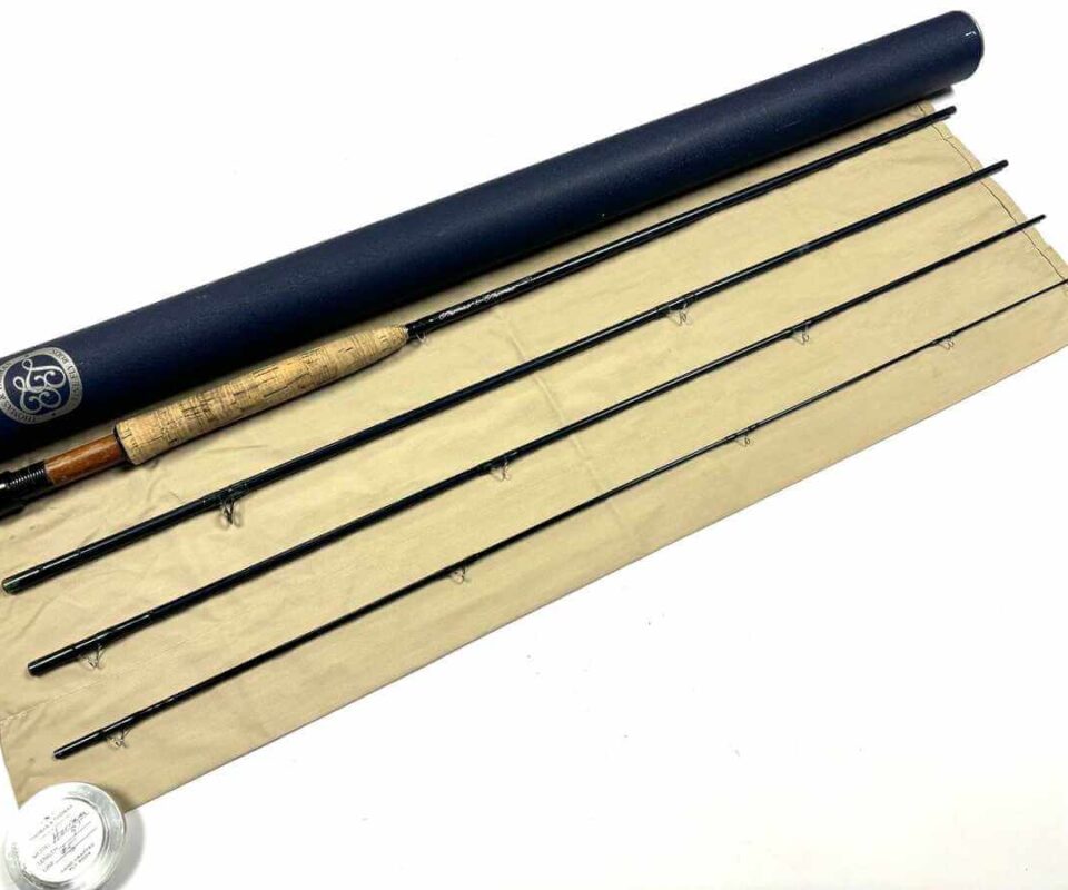   Thomas and Thomas HS HORIZON 9′ Trout Salt Water Fly Rod Line #5 With Bag & Tube