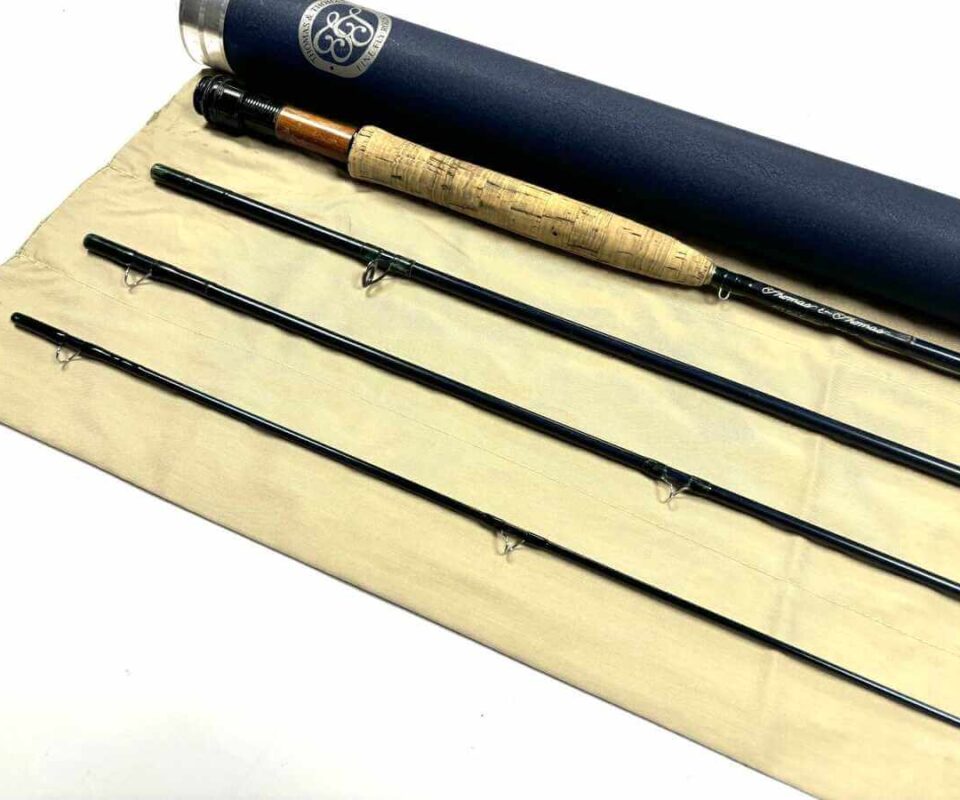   Thomas and Thomas HS HORIZON 9′ Trout Salt Water Fly Rod Line #5 With Bag & Tube
