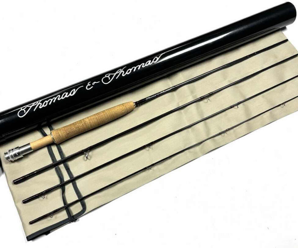   Thomas and Thomas ESP (Extra Sensory Presentation) 8′ Trout / Salt Water Fly Rod Line #5 With Bag & Tube