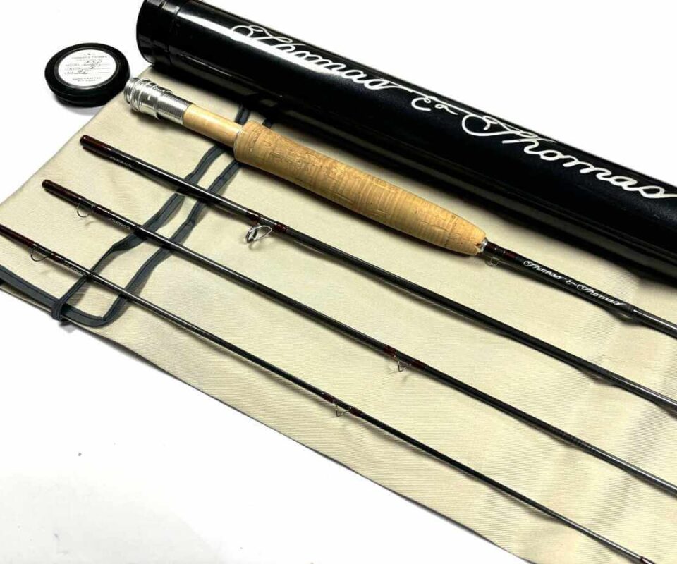   Thomas and Thomas ESP (Extra Sensory Presentation) 8′ Trout / Salt Water Fly Rod Line #5 With Bag & Tube