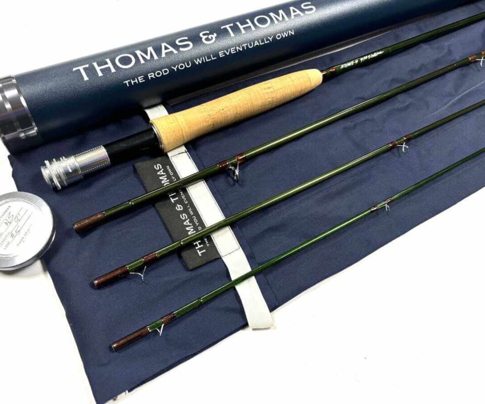   Thomas and Thomas NS 9′ Trout / Salt Water Fly Rod Line #5 With Bag & Tube