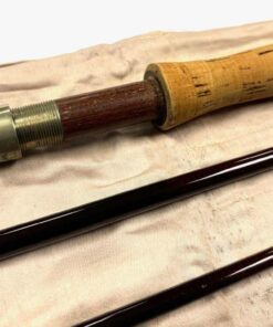   Hardy Graphite Smuggler Deluxe Classic 9′ 5″ 7 Piece Trout Fly Rod #7 With Bag
