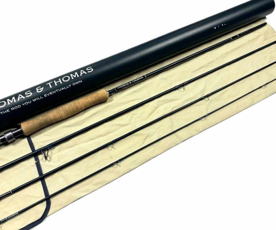   Thomas and Thomas AVANTT 9′ Trout / Salt Water Fly Rod Line #6 With Bag & Tube