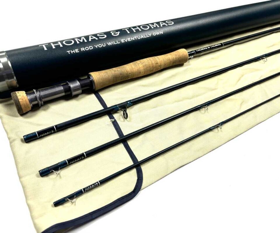   Thomas and Thomas AVANTT 9′ Trout / Salt Water Fly Rod Line #6 With Bag & Tube