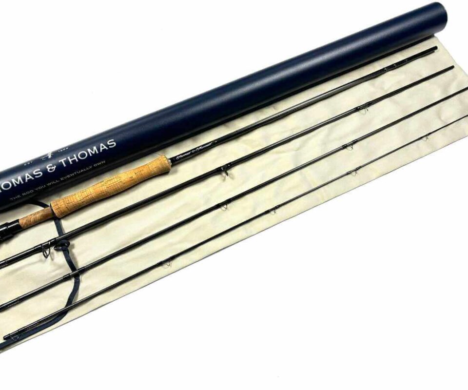   Thomas & Thomas DNA Switch 10′ Line #4 Graphite Trout / Salt Water Fly Rod With Bag & Tube