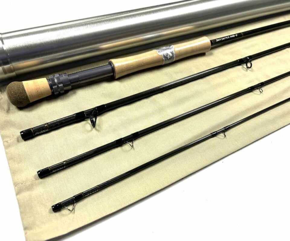   Thomas & Thomas DNA Switch 10′ Line #8 Graphite Trout / Salt Water Fly Rod With Bag & Tube MINT