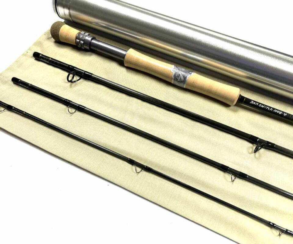   Thomas & Thomas DNA Switch 10′ Line #8 Graphite Trout / Salt Water Fly Rod With Bag & Tube MINT