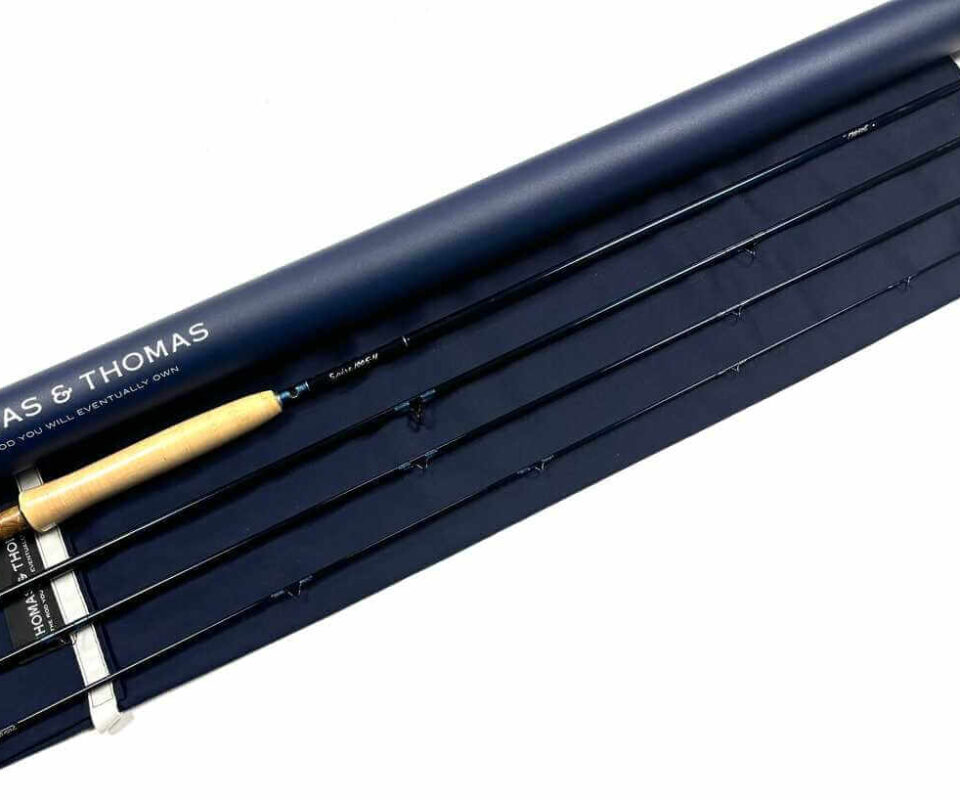   .Thomas and Thomas SPIRE 10′ Trout / Salt Water Fly Rod Line #5 With Bag & Tube MINT