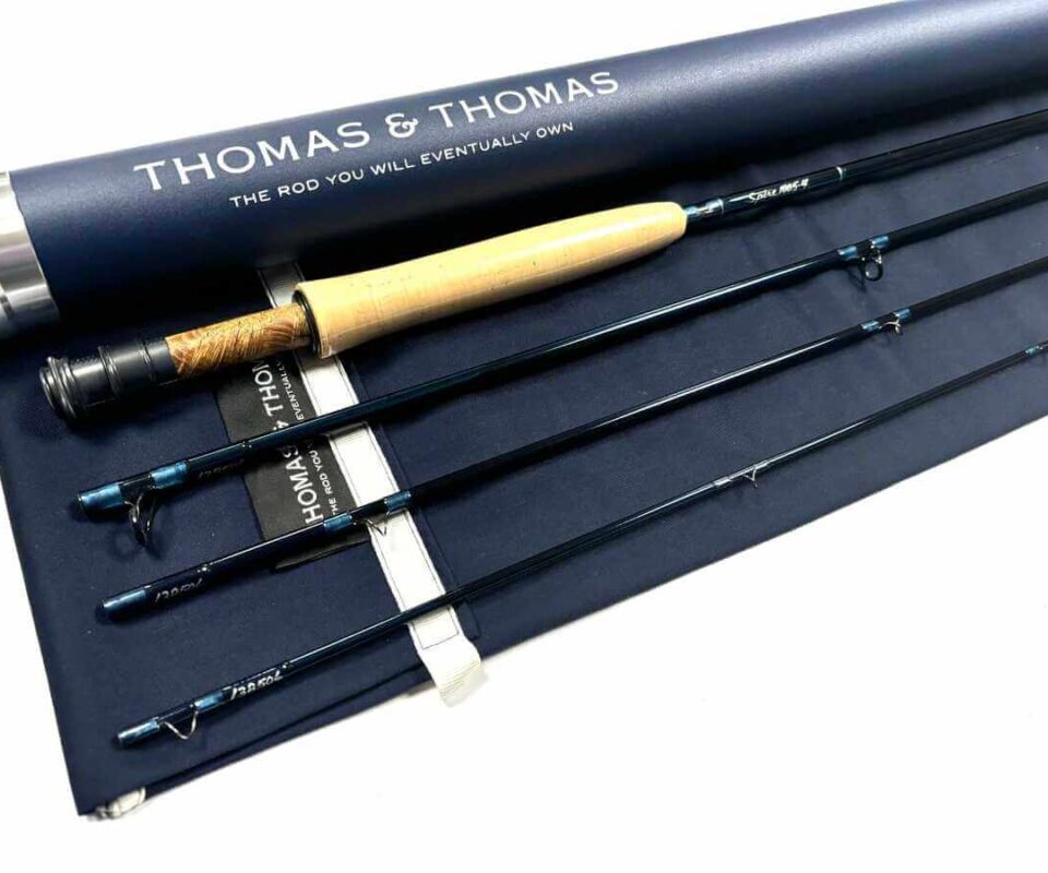   .Thomas and Thomas SPIRE 10′ Trout / Salt Water Fly Rod Line #5 With Bag & Tube MINT