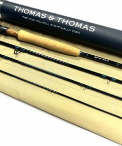   Thomas and Thomas SPIRE 9′ 6″ Trout / Salt Water Fly Rod Line #6 With Bag & Tube Excellent
